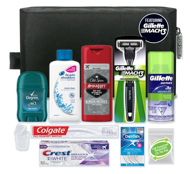 Men's Premium 11 pc Travel Kit