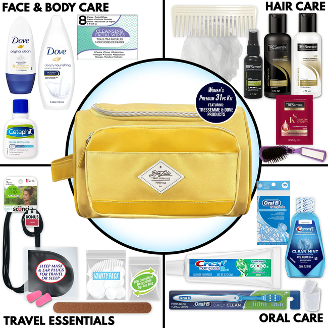 Women’s Super Premium 31 PC Travel Kit
